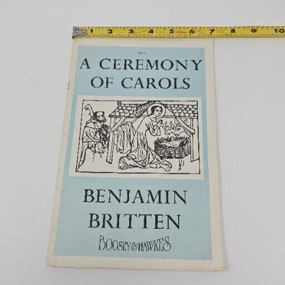 Sheet Music HARP/ Piano Benjamin Britten A Ceremony of Carols Arranged for SATB - Picture 7 of 8